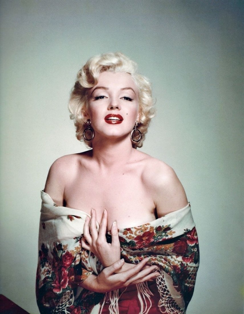 Colored Marilyn Monroe Photo (1 of 1)