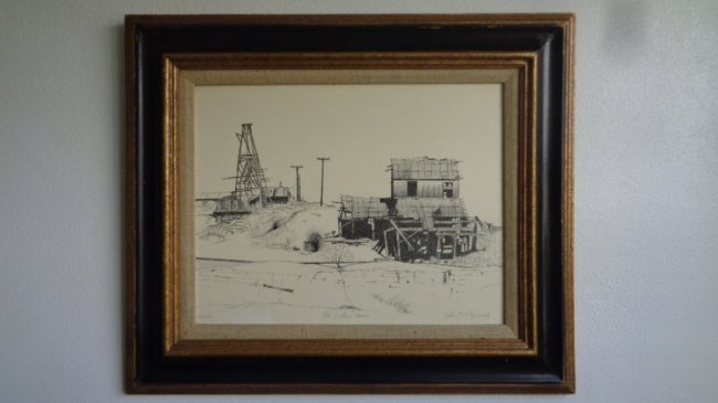 Pencil Signed Print, John T. Fitzgerald (1 of 6)