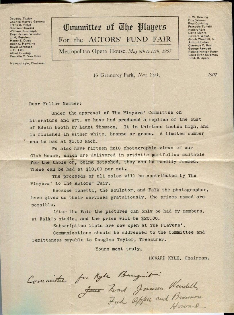 1907 Metropolitan Opera House Actors Fund Fair (1 of 1)