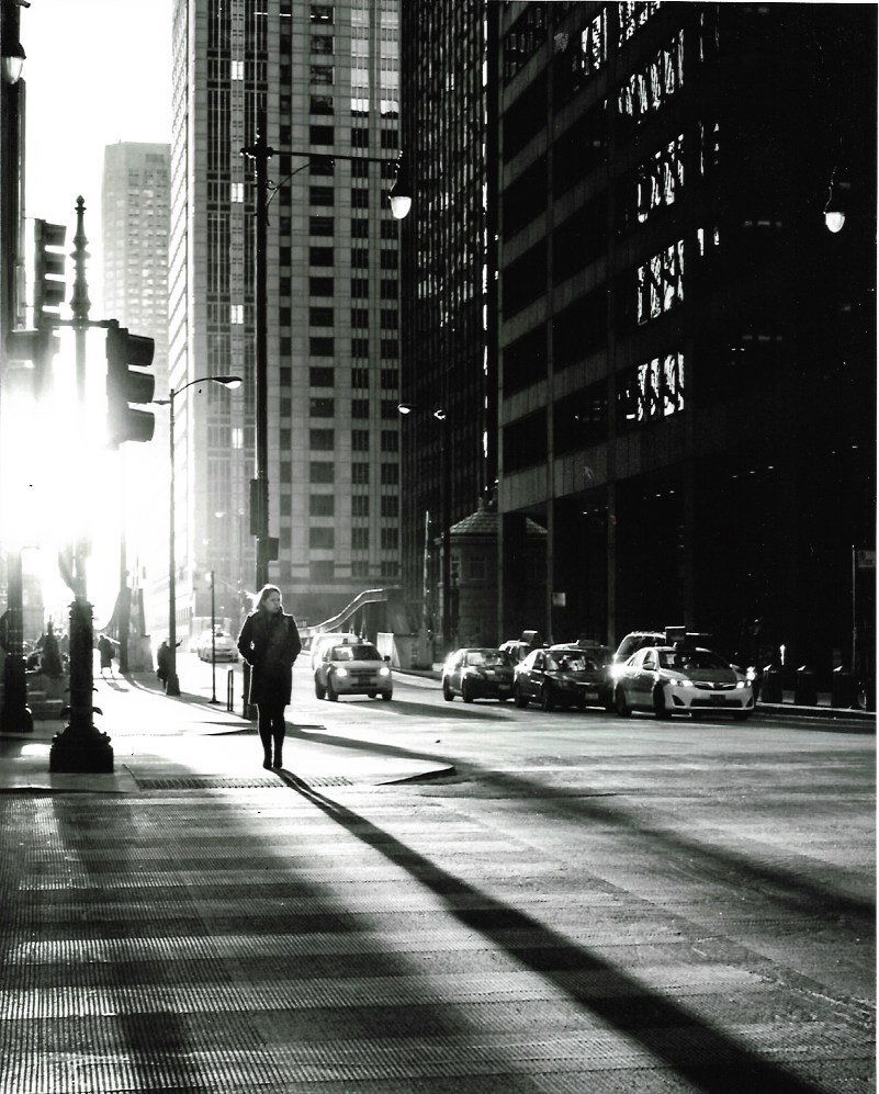 Rare Black and White Architecture Monochrome Photo (1 of 2)