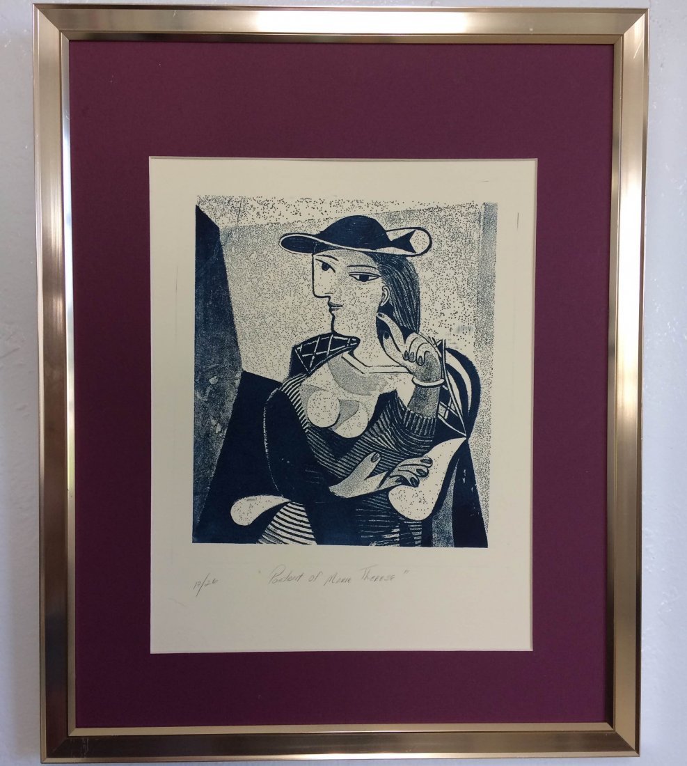Pablo Picasso "Engraving Marie Therese" 17/26, Window (1 of 6)