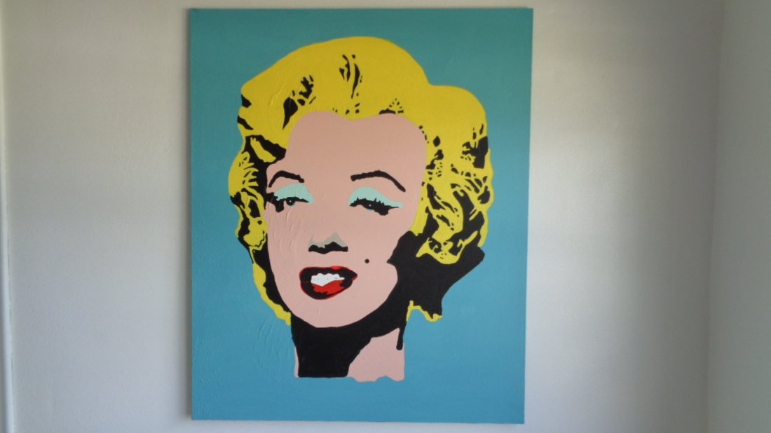 Large Painting Signed 36"x48" (1 of 5)