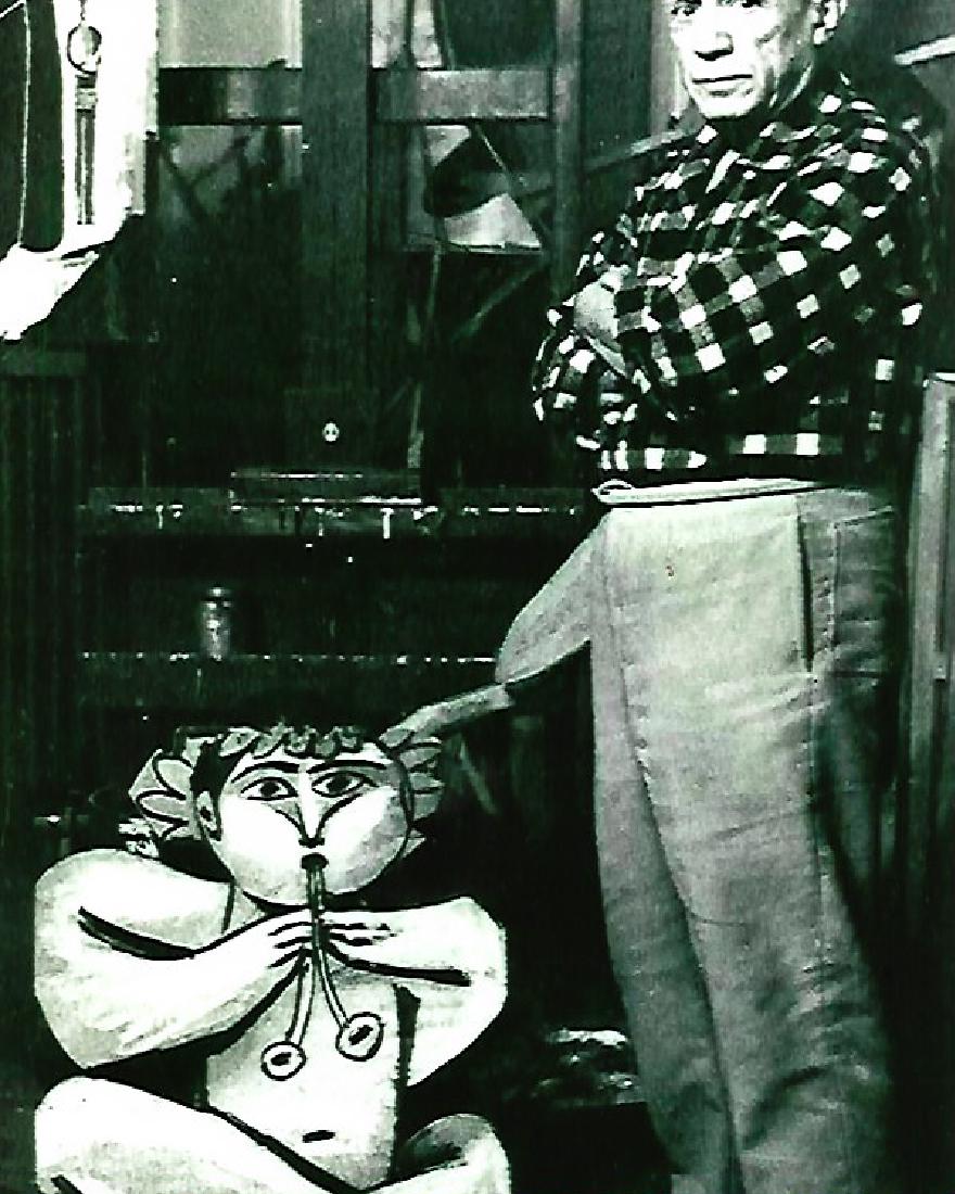 Rare Pablo Picasso Portrait - Art Photo (1 of 2)