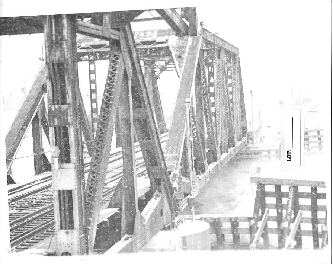 B&W 1940'S Train Railroad Bridge By Nick Bogner (1 of 1)