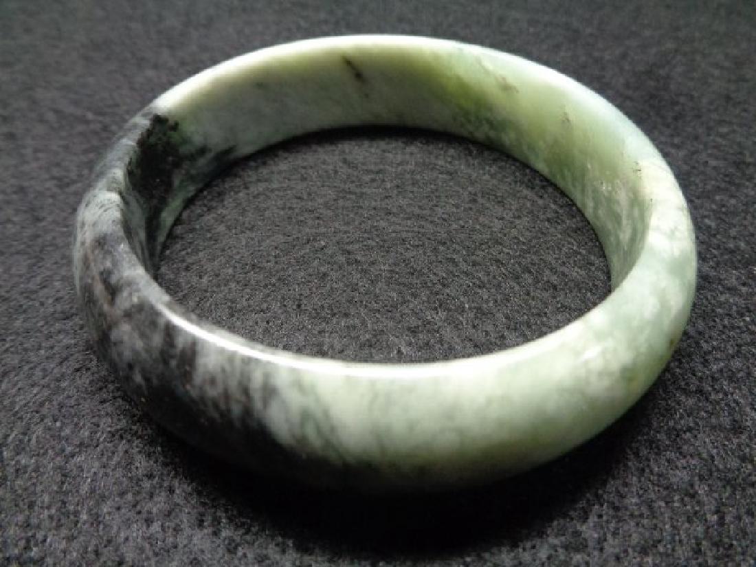Natural Jade Bangle Bracelet (1 of 1)