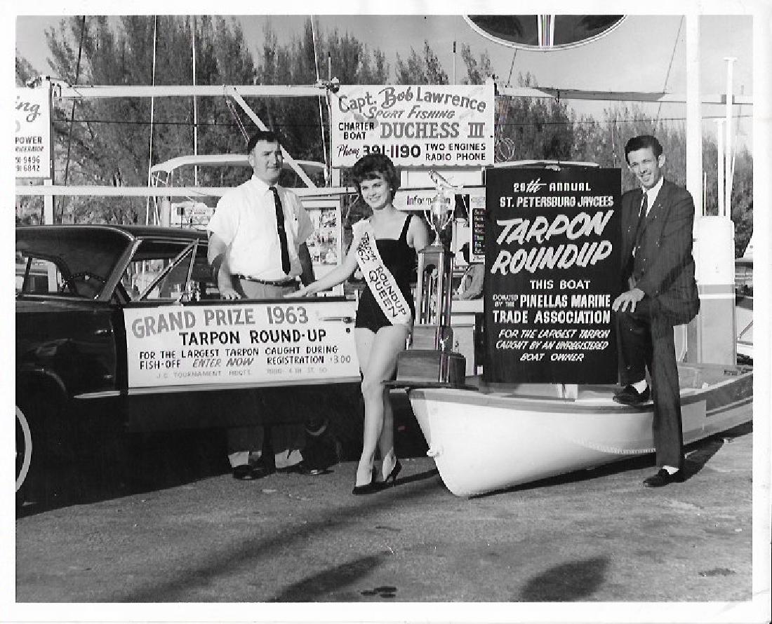 1963 St Petersburg Florida Miss Tarpon Roundup Margaret (1 of 2)