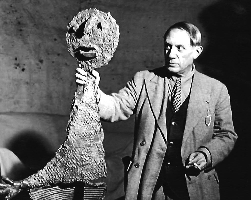 Rare Black and White Picasso Portrait Photo (1 of 1)