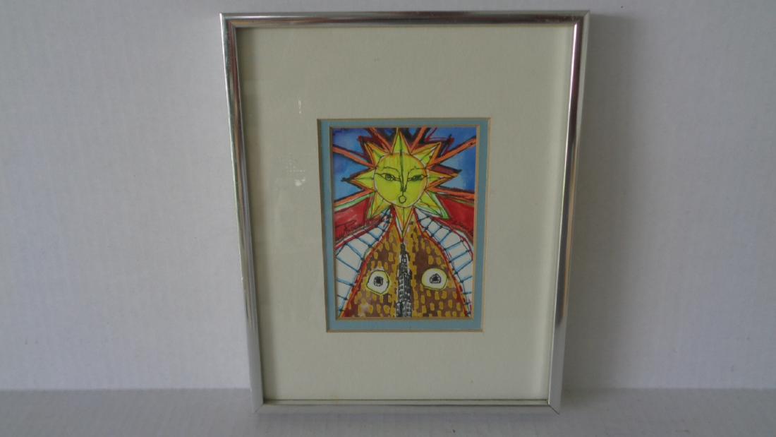 J. Rivera 2011 " El Sol - N.York " Original Hand (1 of 3)