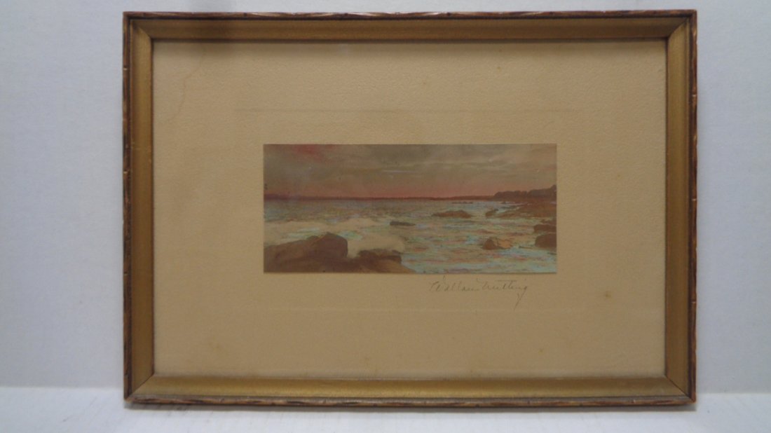 Original Wallace Nutting Hand Colored Beach Scene (1 of 5)