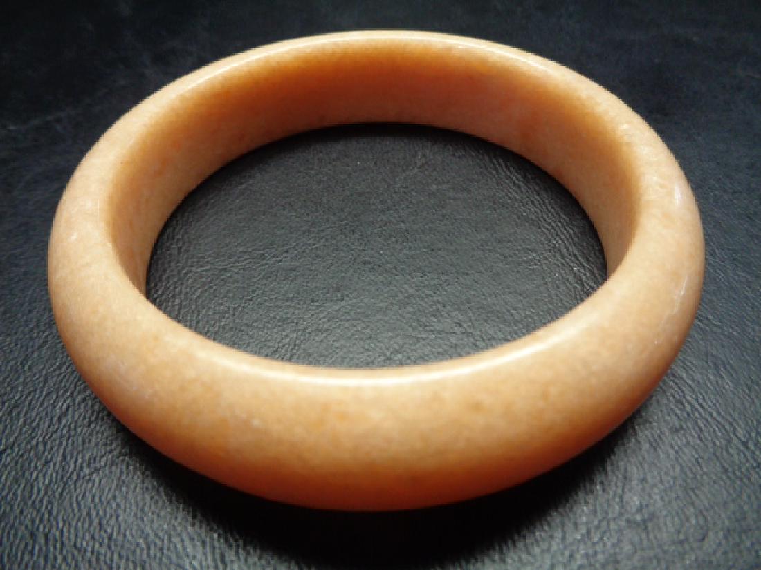 Natural Jade Bangle Bracelet 61mm (1 of 1)