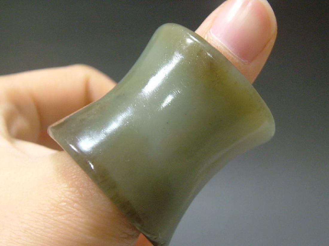 Chinese Hand Carved Celadon Ring (1 of 4)