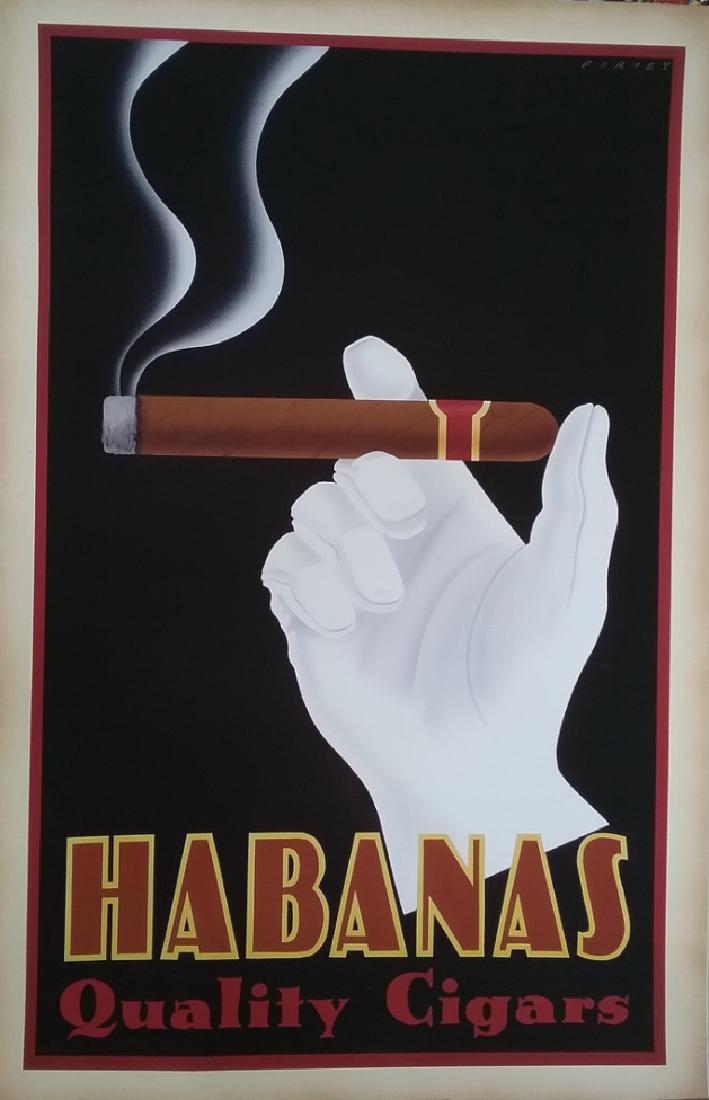 Habanas Quality Cigars Lithograph Print (1 of 2)