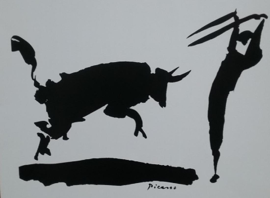 Picasso Lithograph Print signed (1 of 3)