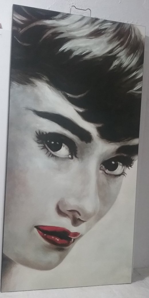 Original Photograph /Frank Ritter/ Model Audrey Hepburn (1 of 6)