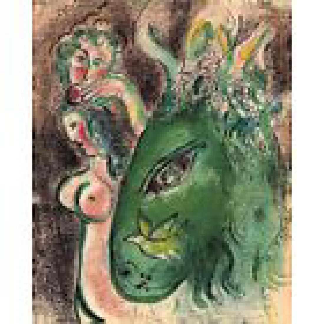 MARC CHAGALL FINE ART LITHOGRAPH PRINT (1 of 1)