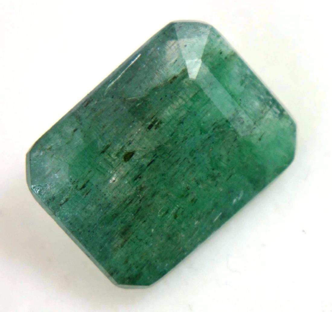 7.45 Ct Natural Green Colombian Emerald GGL Certified (1 of 2)