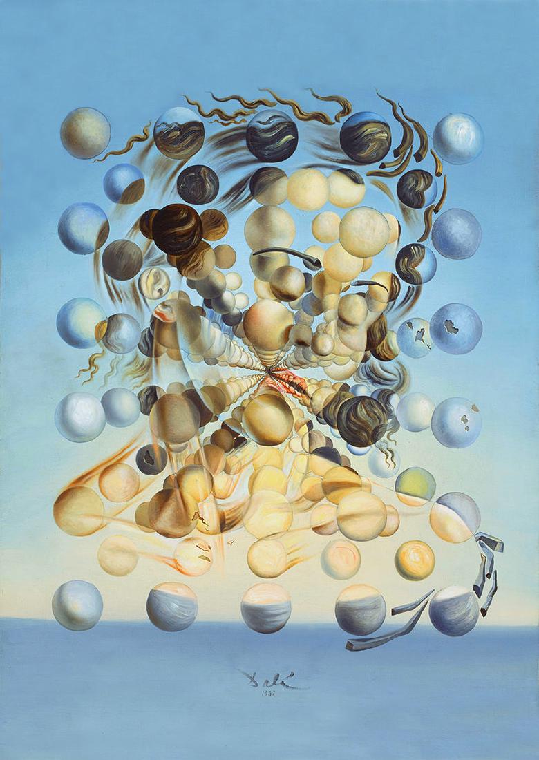 Salvador Dali Art Silk Poster (1 of 1)