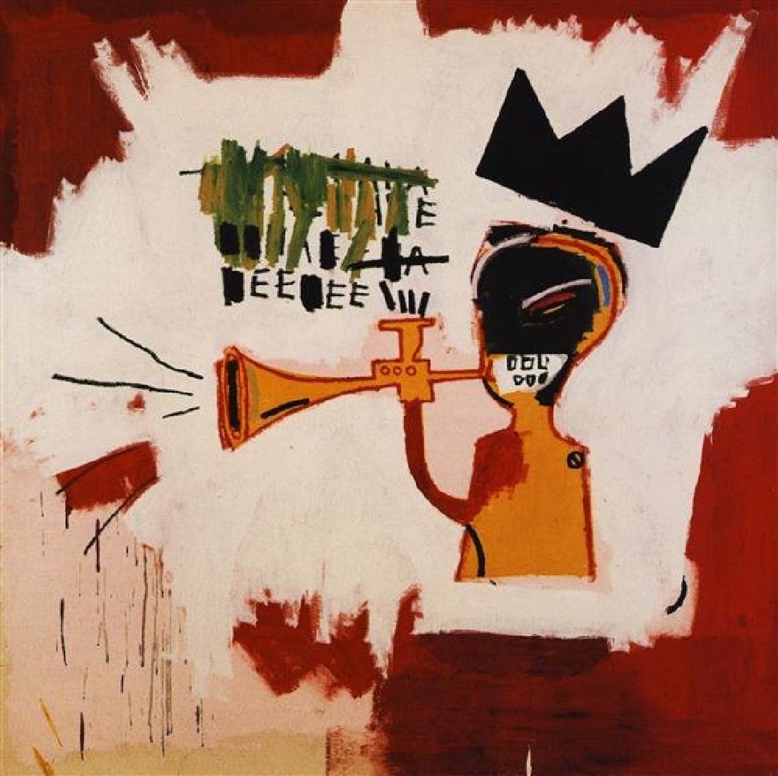 Jean-Michel Basquiat Trumpet 1984 Giglee Print (1 of 1)