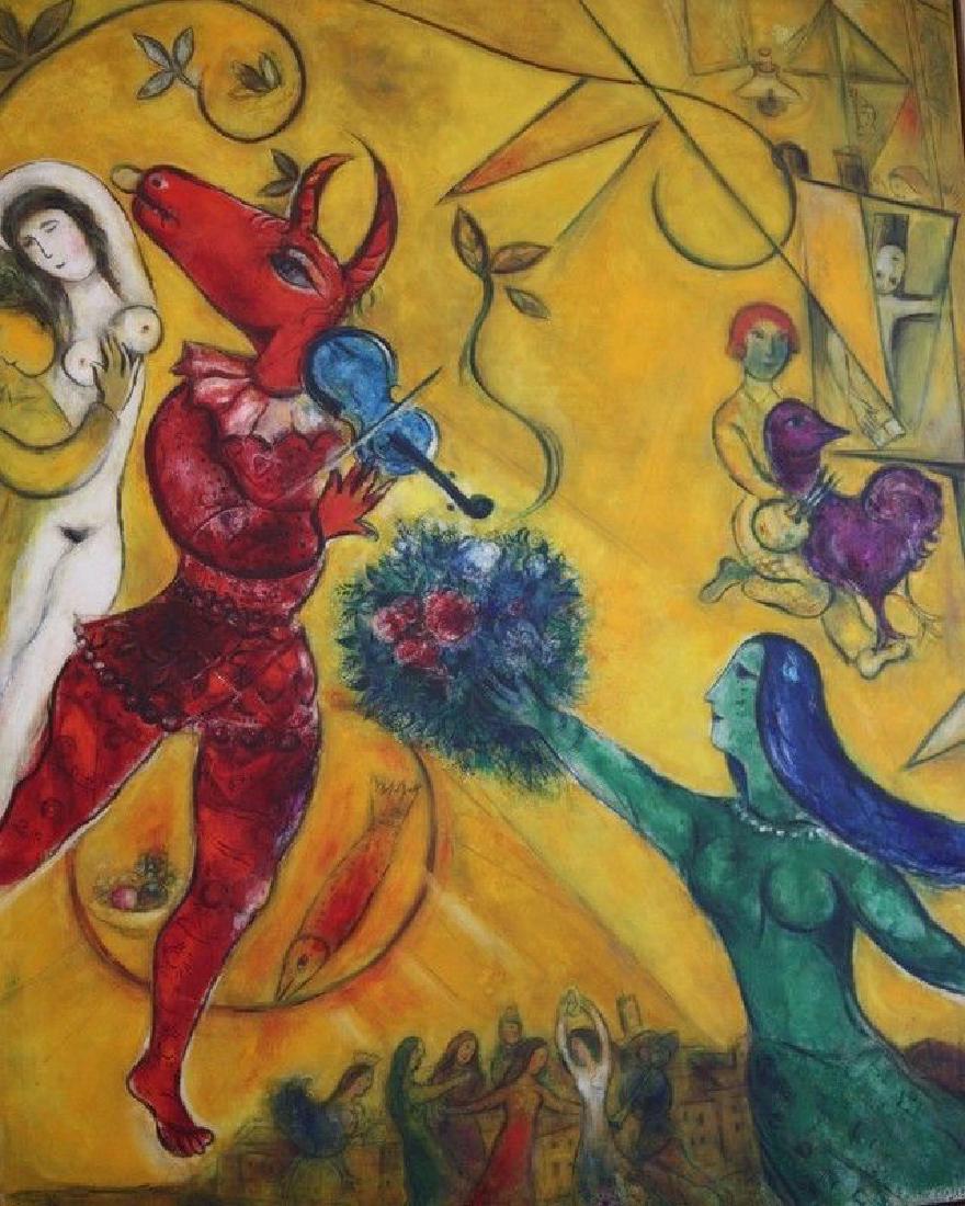 MARC CHAGALL FINE ART LITHOGRAPH PRINT (1 of 1)
