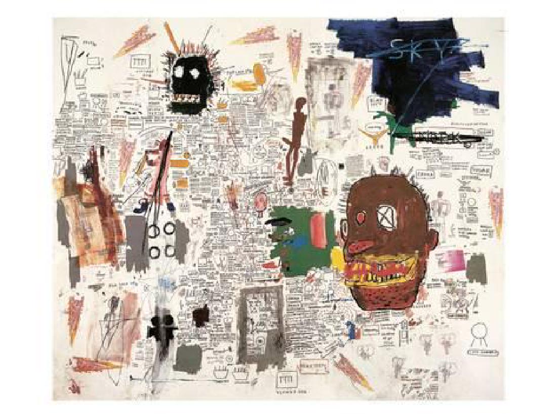 Jean Basquiat untitled 1987 Art (1 of 1)