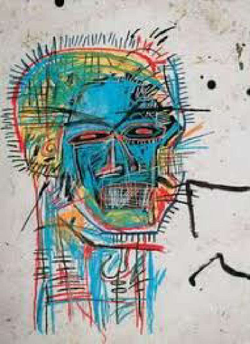 Jean Basquiat Untitled 1981 Art (1 of 1)