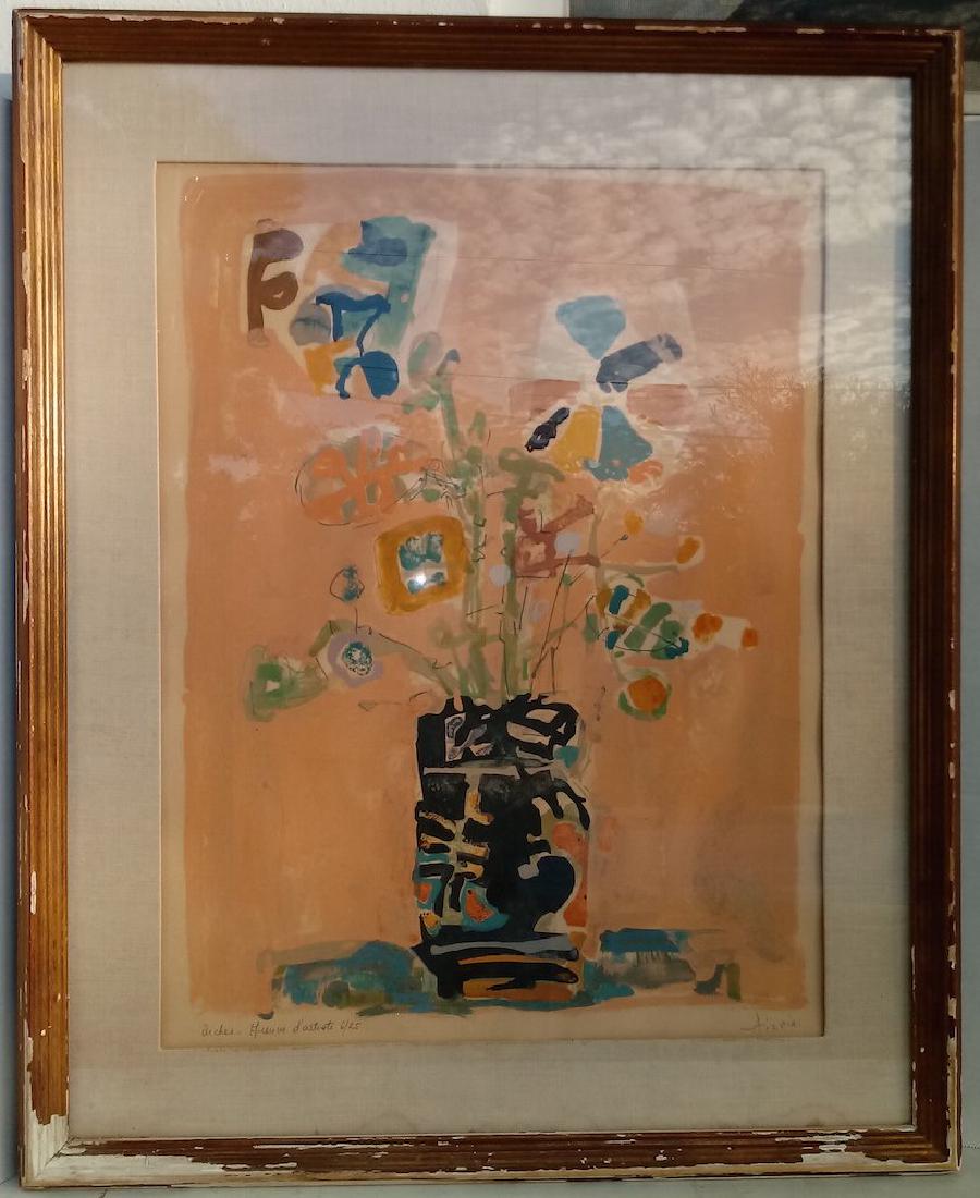 PAUL AIZPIRI Sig.Color Original Lithograph (1 of 6)