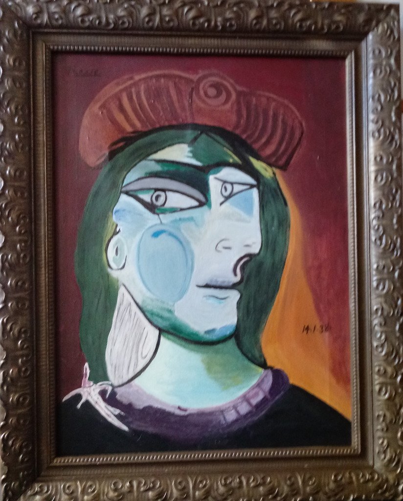 Pablo Picasso (Spanish, 1881-1973) Painting (1 of 6)
