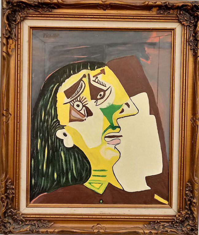 Pablo Picasso (Spanish, 1881-1973) Painting (1 of 6)