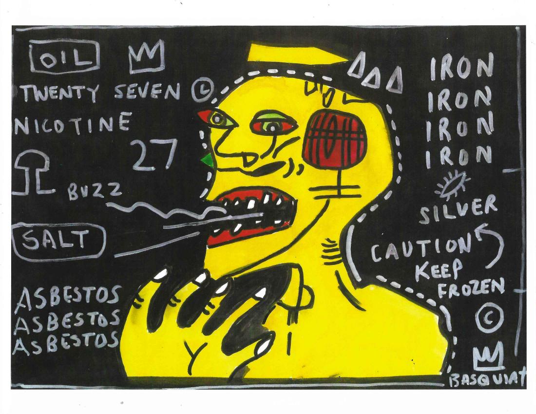 Neo Expressionist Jean Michel Basquiat (1 of 1)