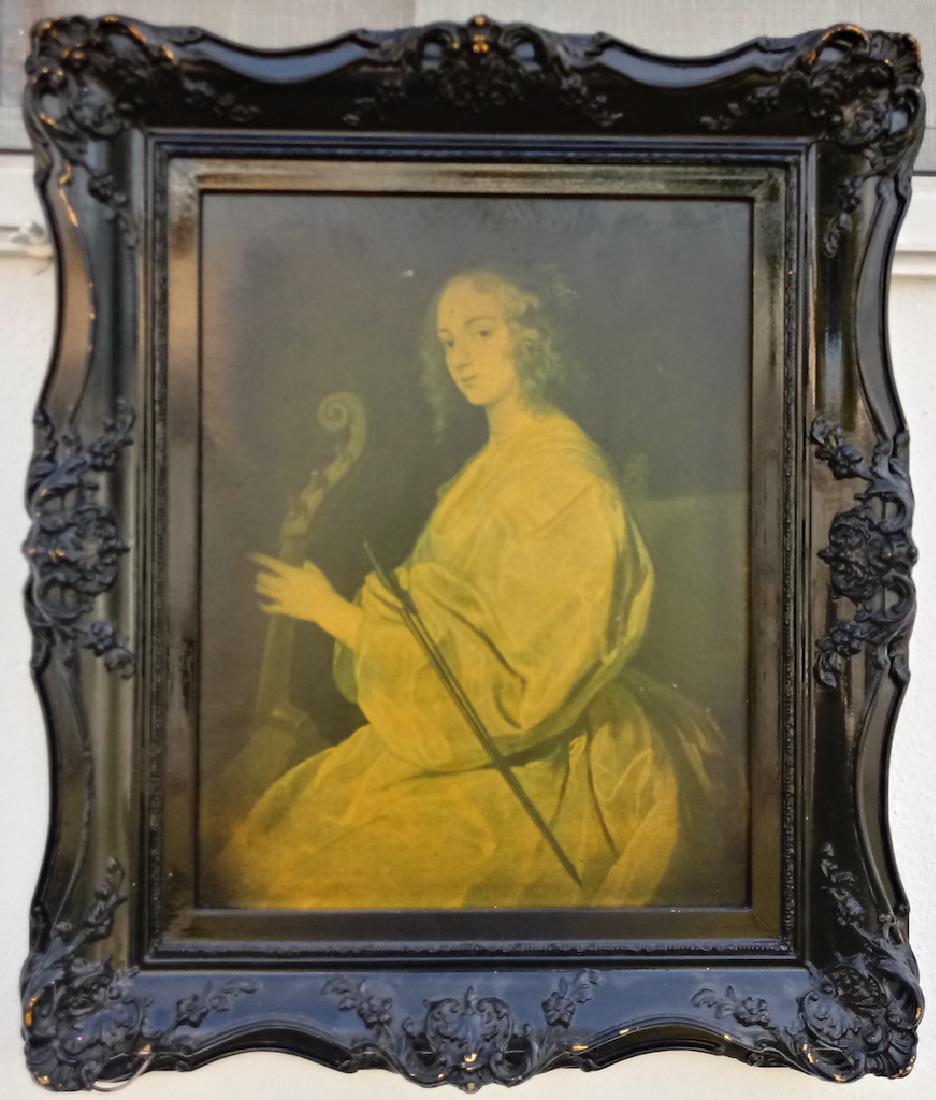 Victorian Antique Framed Print on Card Board (1 of 5)