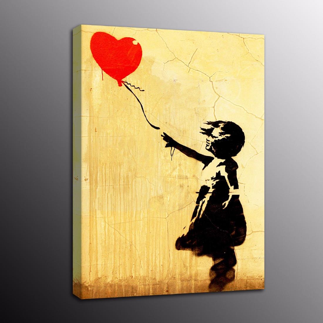 Bansky- CANVAS ART PRINT (1 of 1)