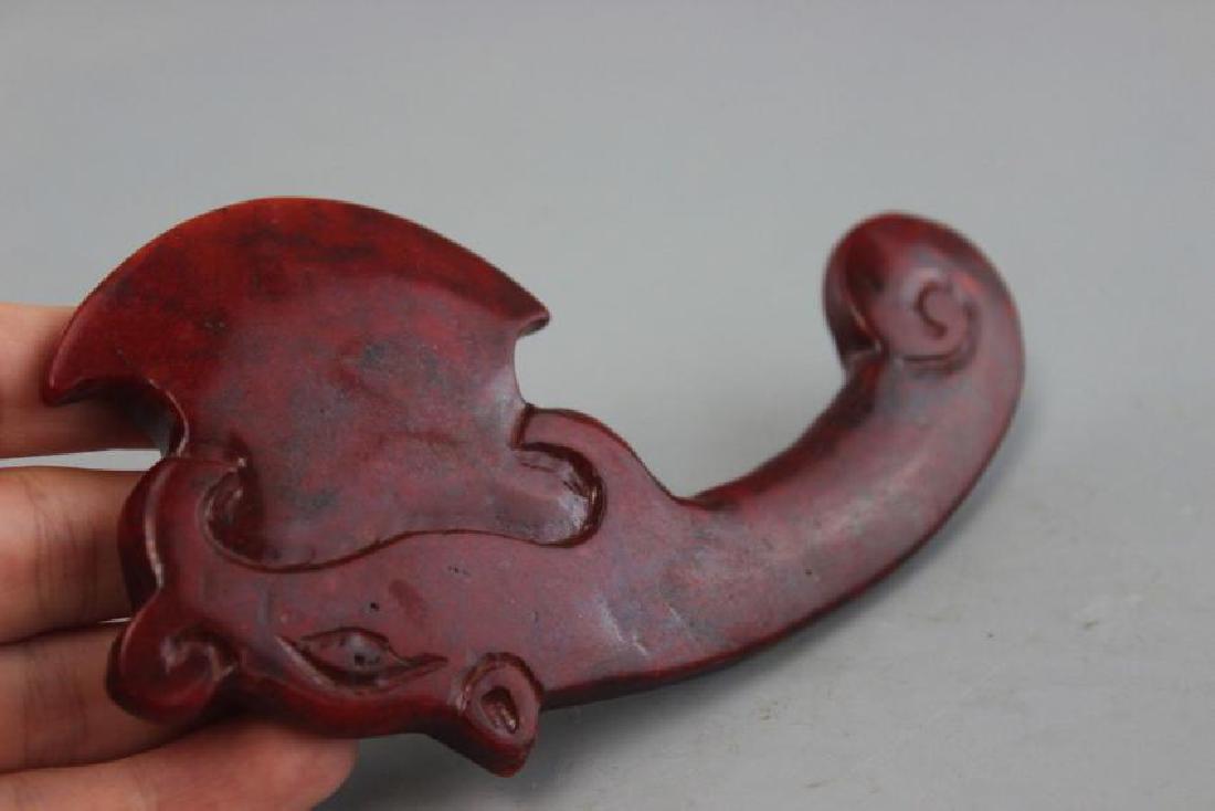Ancient Natural Jade hand-carved axe statues (1 of 2)