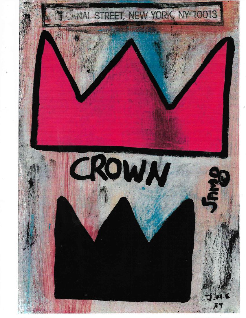 Jean Michel Basquiat Print on paper. (1 of 1)