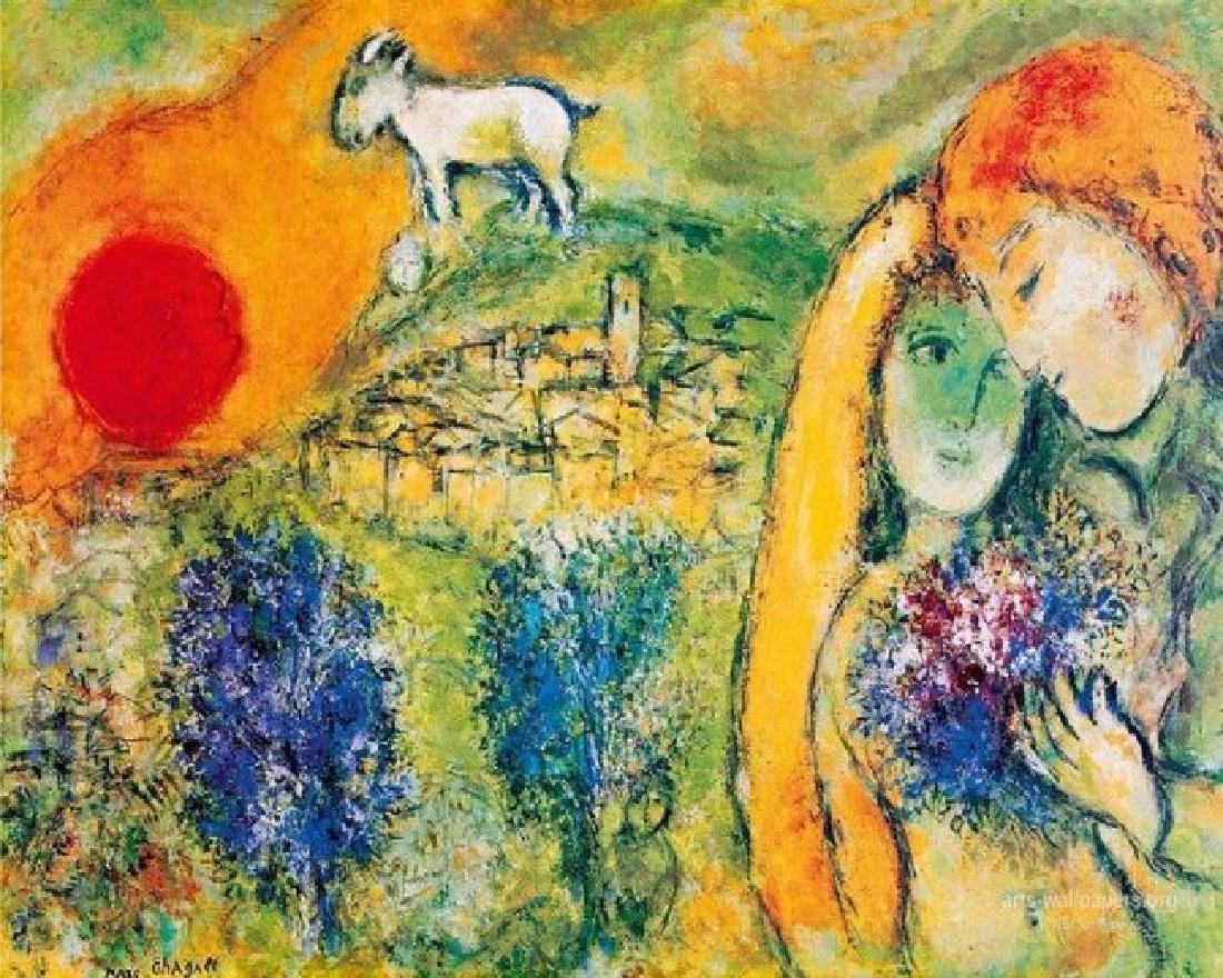 MARC CHAGALL FINE ART PRINT (1 of 1)