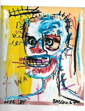 Jean Basquiat Style Art Print (1 of 1)