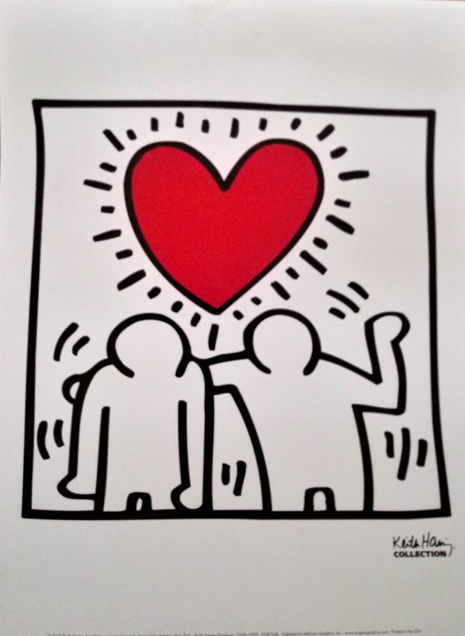 KEITH HARING Drawing Signed (1 of 1)