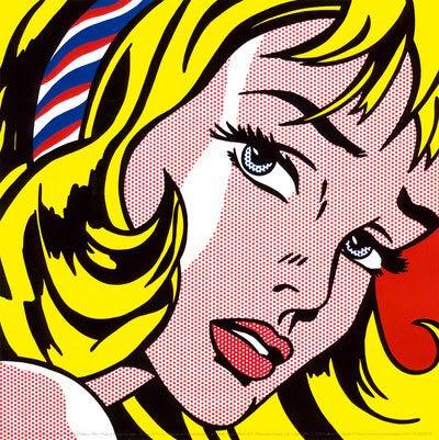 Roy Lichtenstein litho (1 of 1)