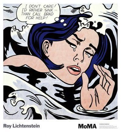 Roy Lichtenstein Print On Paper (1 of 1)