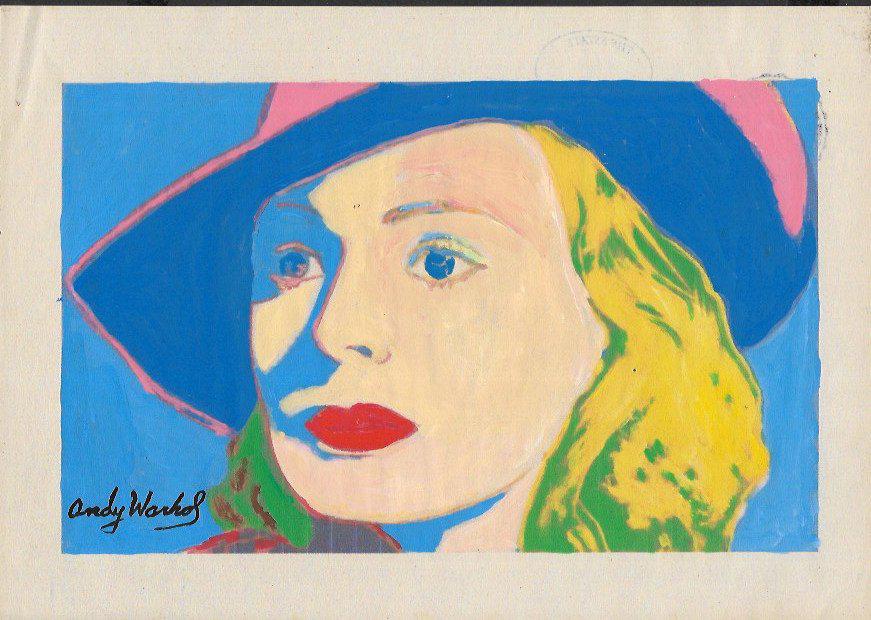 Andy Warhol DRAWING ON PAPER SIGNED (1 of 2)