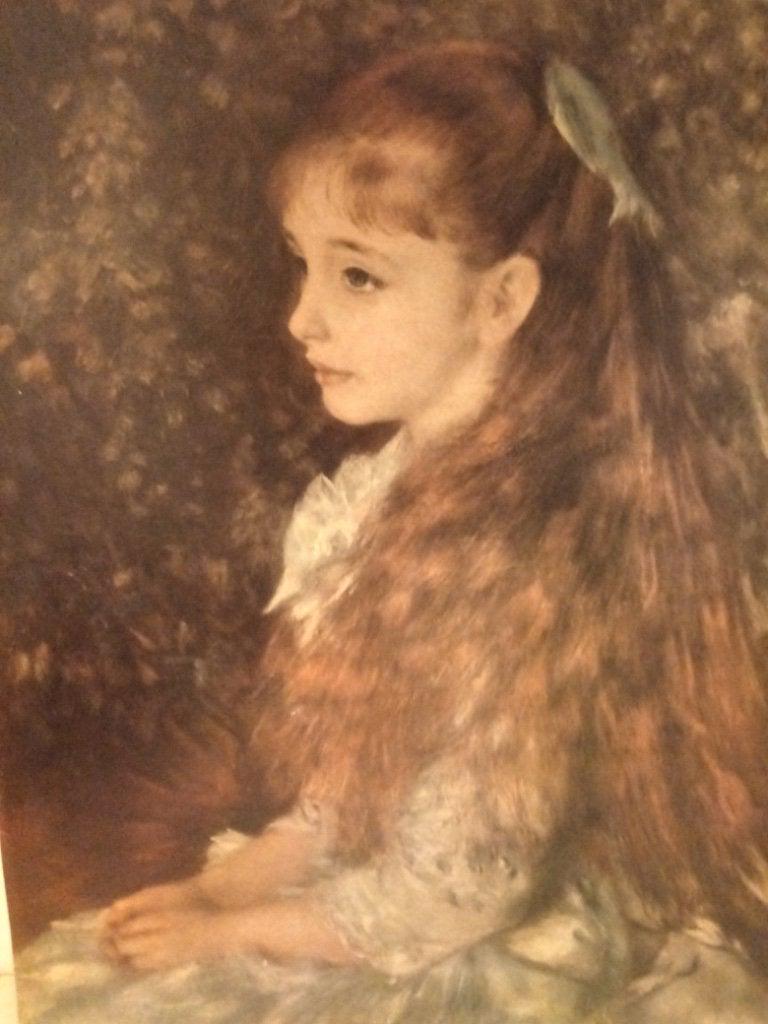 Renior 80  Litho Print signed on CardBoard (1 of 2)