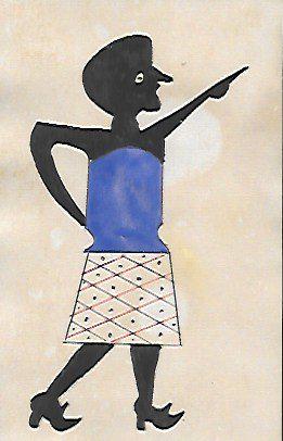 Bill Taylor Outsider Artist Painting on Postcard: Bill Taylor Outsider Artist Painting on Postcard Size: 6 x 4 inches. This work is being offered as-is, as in manner of or as after the artist. William -Bill- Traylor (April 1, 1853Ã‚Â– October 2