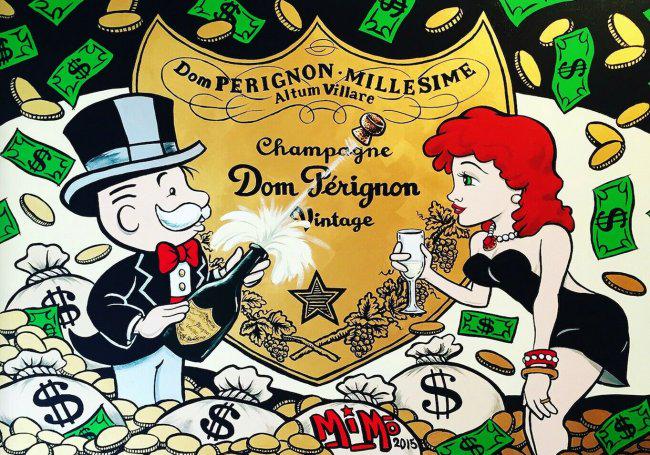 Alec Monopoly Print on Canvas (1 of 1)