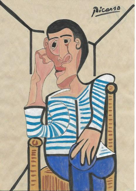 Signed Pablo Picasso Media on Paper (1 of 2)