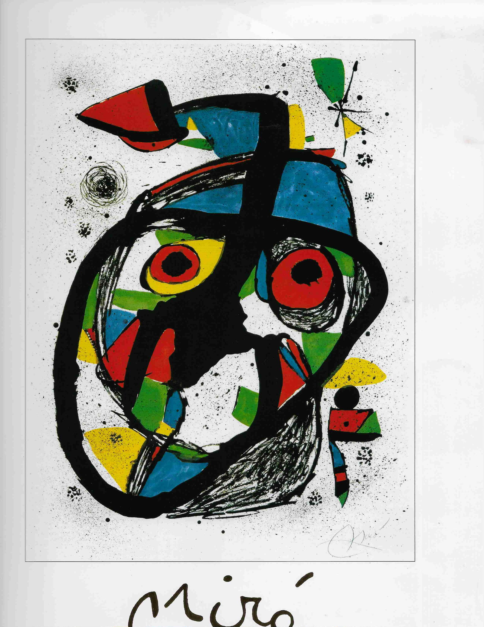 Joan Miro Fine Art Print. (1 of 1)