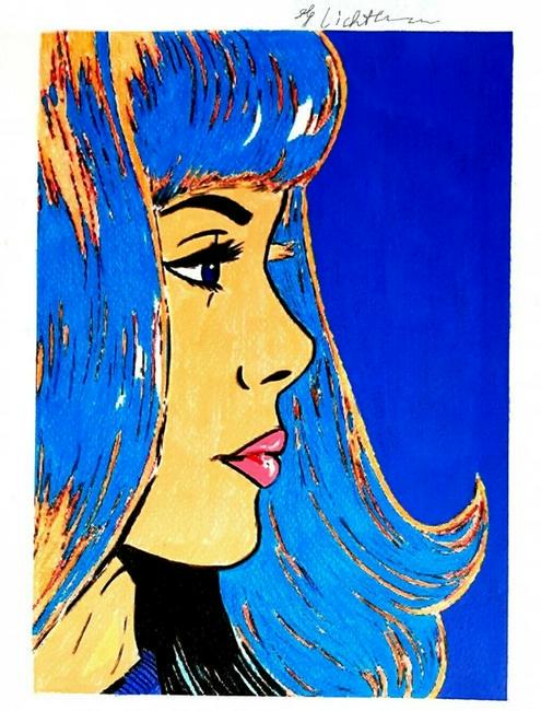 Roy Lichtenstein - drawing on Paper signed (1 of 1)