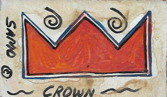 JMB SIGNED SMALL PAINTING POSTCARD (1 of 2)