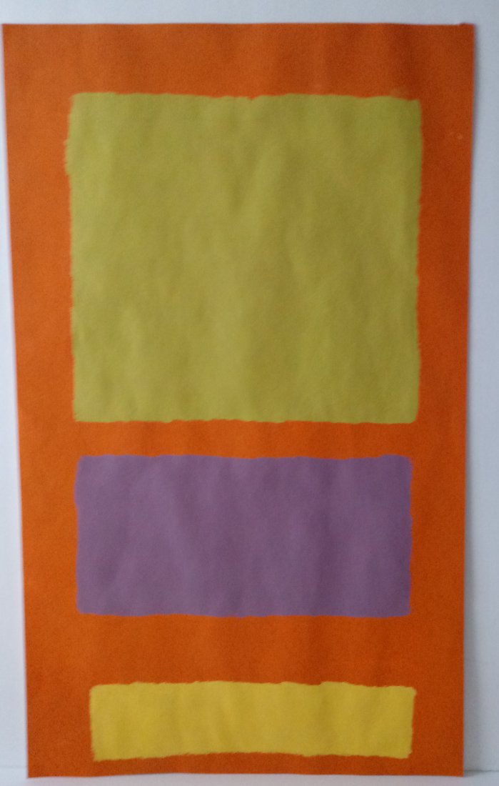 Mark Rothko Mixed Media on Paper (1 of 2)