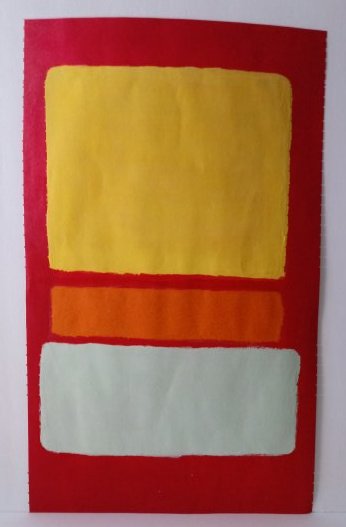 Mark Rothko Mixed Media on Paper (1 of 2)