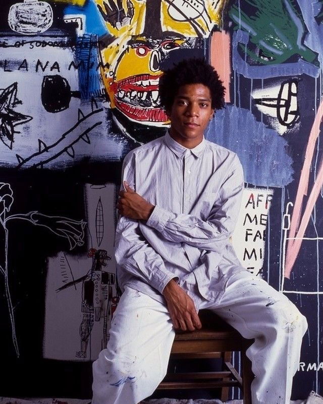 Jean Michelle Basquiat Photo Print: Jean Michelle Basquiat photo print. size 8x10. Good condition. See photo
