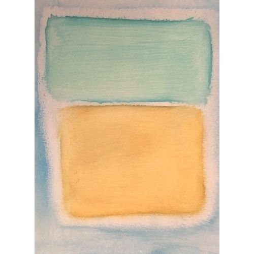 Mark Rothko Mixed Media on Paper: Mark Rothko Mixed Media on Paper. Approx Size: 12 x 9 inches. Stamp signed on verso. Provenance: NY Collector. Sold as is to the manner or style of the artist, Good Condition, See photos. Mark Rothko,